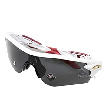 Oakley スポーツサングラス ホワイト 2種類レンズ付き（スモーク＆ミラー） オークリー（OAKLEY）（メンズ、レディース）スポーツサングラス