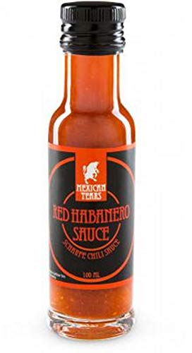 Mexican Tears® - Red Habanero Sauce, scharfe Sauce aus Chili & Meersalz,...