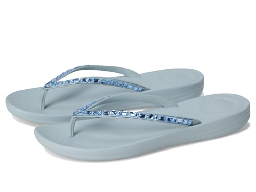 Image of FitFlop Iqushion Multi-Crystal Ergonomic Flip-Flops