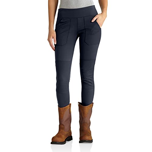 Carhartt Womens Force Fitted Midweight Utility Leggings, Navy, X-Small US - image 2