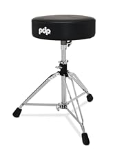 PDP 800 Series 13" round-top drum throne for comfortable seating Sturdy BX-style design for reliable support Chrome finish for a sleek, polished look Adjustable height to suit different playing styles Durable construction for long-lasting performance