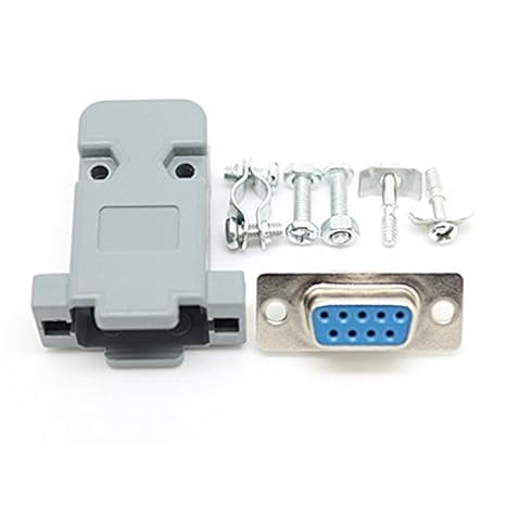 HRtronics® - DB9 Serial Port 9 Pin Female Solder Connector Kit with cover- (pack of 10) (B0DCNVK617) Amazon Price History, Amazon Price Tracker