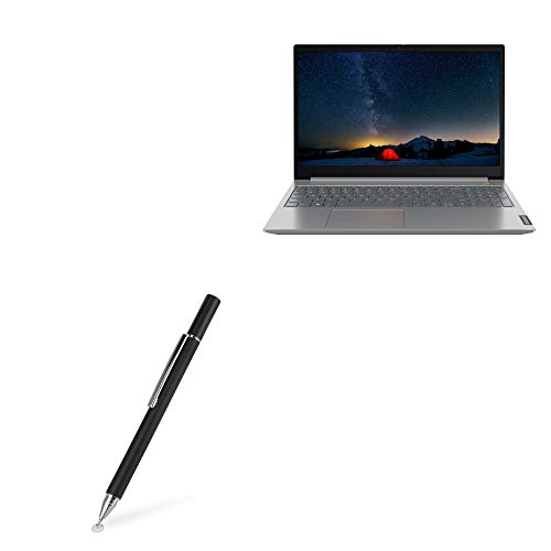 BoxWave Stylus Pen Compatible with Lenovo ThinkBook 15 Gen 2 (15 in) - FineTouch Capacitive Stylus, Super Precise Stylus Pen for Lenovo ThinkBook 15 Gen 2 (15 in) - Jet Black