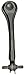 Dorman 520-630 Rear Passenger Side Upper Suspension Control Arm and Ball Joint Assembly Compatible with Select Acura / Honda Models