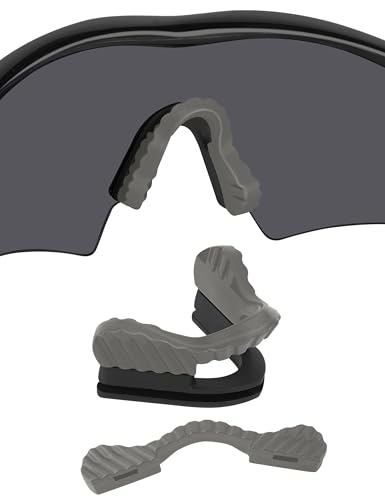 Image of BLAZERBUCK Soft Replacement Nose Pads Nose Pieces for Oakley M Frame Series Sunglasses - Grey