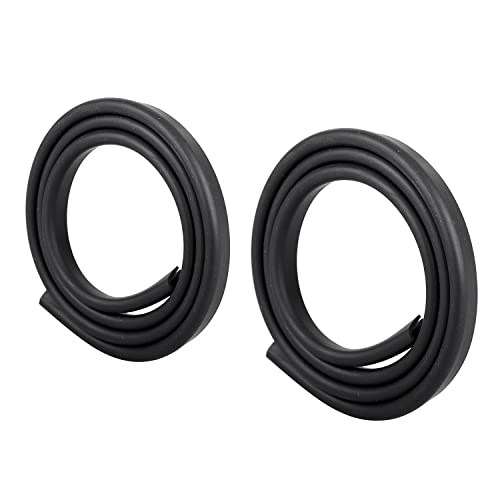 Image of 2X 31.9 inch Black Batwing Inner Fairing Trim Seal Extrusion Fits for Harley Touring Electra Glide FLHT, FLHTC, and FLHTCU Street Glide FLHX 1996-2023
