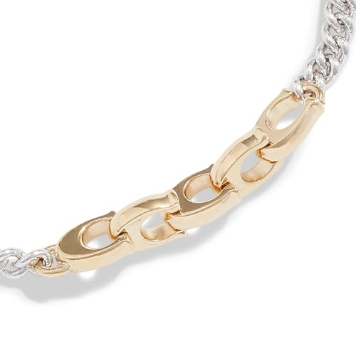 Coach Women's Signature Mixed Chain Bracelet3