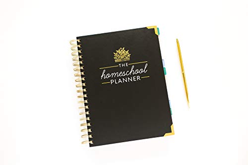 The Homeschool Planner: Beautiful and Undated with Monthly Tabs | To Do List, Goals, Meal Planning & Academic Tools | Homeschooling, Distance Learning & Family Organizer | Gold Spiral - Image 16