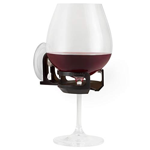 SipCaddy Bath & Shower Portable Cupholder Caddy for Beer & Wine Suction