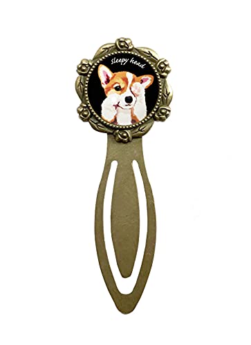 コーギー I'm sleepy bk ブックマーカー クリップ イヌ ブックマーク しおり 犬