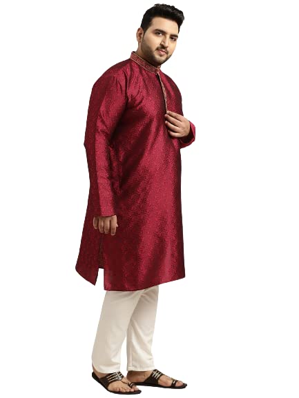 Image of SOJANYA Men Kurta Pyjama With Nehru Jacket