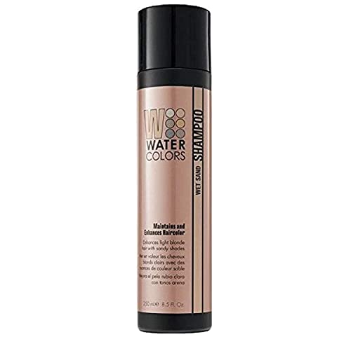 Watercolors Color Depositing Sulfate & Paraben Free Shampoo, Maintains & Enhances Haircolor - Wet Sand 8.5 Oz #TOP1