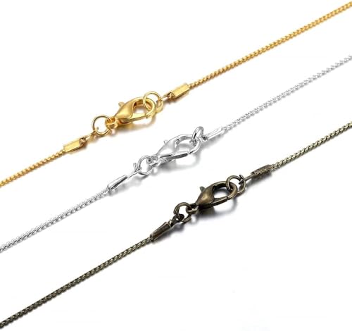 Chaîne serpent couleur or 1mm d'une finition remarquable pour bijoux artisanaux