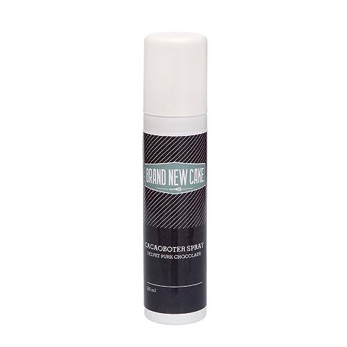 BrandNewCake® Spray de Manteca de Cacao de Chocolate Puro 100ml - Recubrimiento para Tartas - Decoración de Pasteles