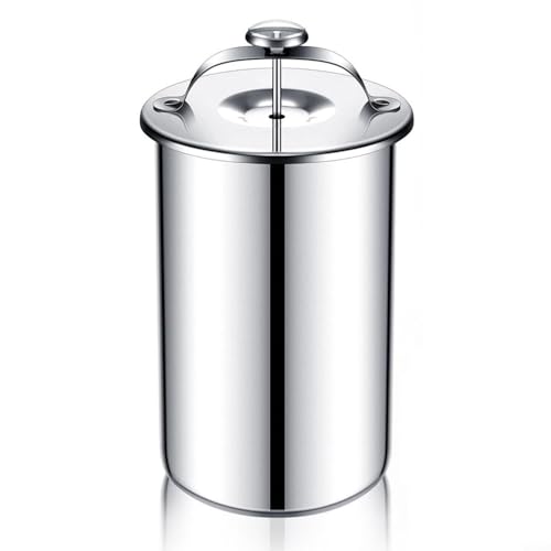 Sumsoctober Máquina para hacer jamón y prensa de hamburguesas vegetarianas con termómetro integrado, máquina de jamón de acero inoxidable, prensa de carne para hacer carne (cable)