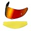 Anti-fog Film + Deep Gold Red Visor Anti-fog Film + Deep Gold Red Visor