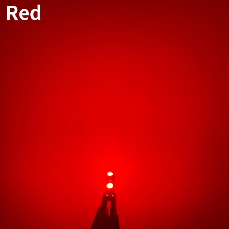 20 luces LED T5 para tablero de auto, color rojo miniatura 4
