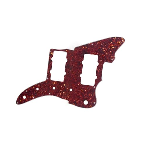 Plaque de protection guitare électrique double pickguard noir - 4