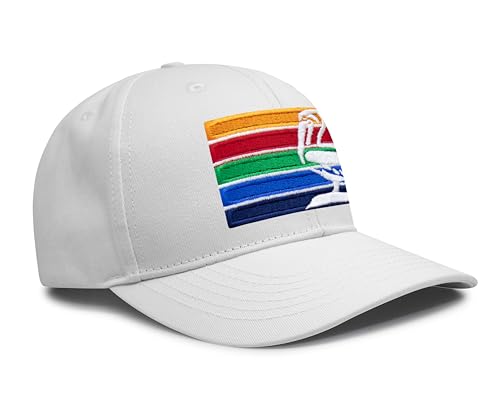 Image of International Tie City Hat for Men and Women, Adjustable Snapback Trucker Baseball Cap with Embroidered Patch
