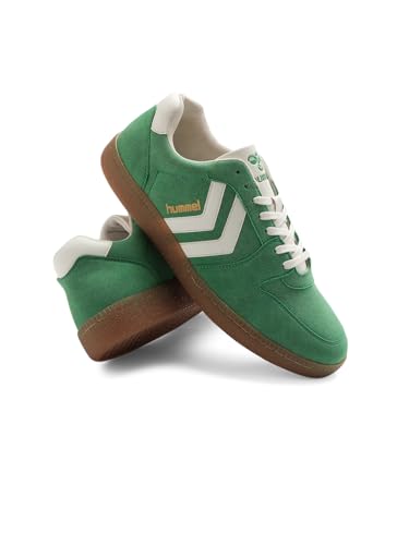 Image of hummel Classic Verve Casual Suede Sneaker for Men Lightweight with Synthetic Suede Enhanced Comfort Cushioned Insole and Slip-Resistance Work and Play Business Casual Shoes