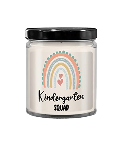 Kindergarten Teacher Candle, Kinder Teacher Gifts, Kindergarten Squad, Graduation Gift for Preschool Teacher, Candle Gift for Teacher