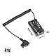 FOTGA D-Tap auf NP-F550 Dummy Batterie Decodiertes Dummy Akku DC Koppler Netzteil Adapter Kabel für Sony NP-F970/570/750/770/960 zur Kamera Feld Monitor Video LED Licht Z-CAM DSLR Kamera