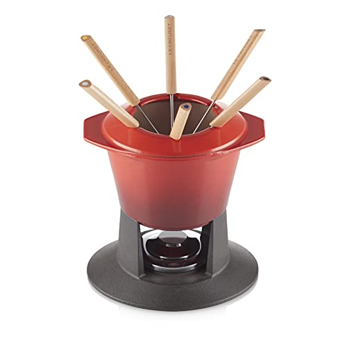 Le Creuset Aparelho De Fondue Gourmand Vermelho