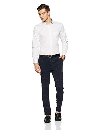 Image of Diverse Men's Cotton Printed Full Sleeve Regular Formal Shirt