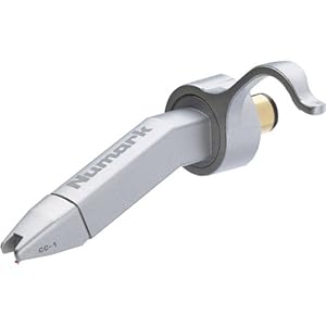 Numark CC-1 – Cellule DJ Prémium Ultra-Robuste (Boitier Amovible et Stylus Inclus) pour Platines Vinyles, Parfaite pour Le Mixage et Le Scratch