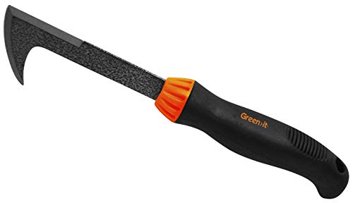 HOME IT® Rascador de Juntas con Empuñadura Softgrip – 28 cm – Herramienta Manual para Eliminar Hierbas Malas y Musgo Entre Baldosas y Bordillos