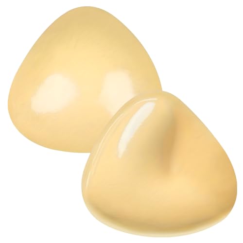 Coussinets de Soutien-Gorge adhésifs Push-up, Inserts Silicone Double Face pour Maillot de Bain, brassière de Sport, Bikini et Usage Quotidien(A)