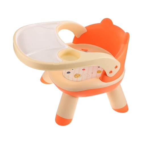 SHOWERORO Simple Children's Stool Cartoon Feeding Bench Plastic Boys and Girls' Low Bench Kindergarten Chair