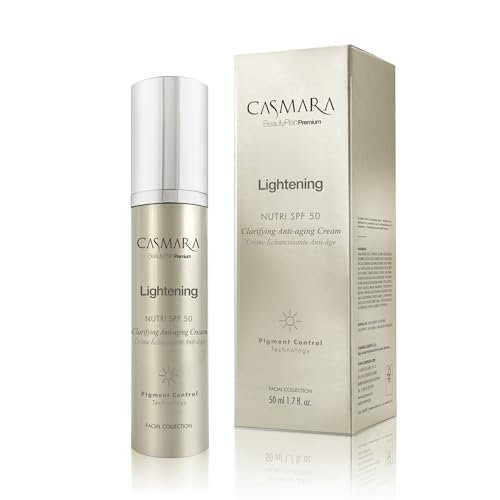 CASMARA - Crema Hidratante Facial Mujer con Protector solar Facial 50, Serum Antiedad y Despigmentante con Niacinamida, Crema Antiarrugas Mujer, Rutina de Skin Care para Todo Tipo de Piel