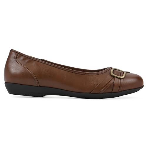 Image of Cliffs by White Mountain Women's Cushioned Calming Ballet Flat