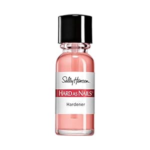 Sally Hansen Hard As Nails® Natural Tint, Nail Strengthener, 0.45 Fluid Ounces,Nail Hardener, Nail Polish, Nail Strengthening Polish, Color Nail Polish, Rosy Tint, Base Coat