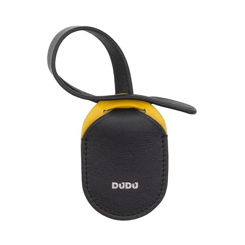 Étui pour Apple AirTag noir accessoire de protection cordon cuir