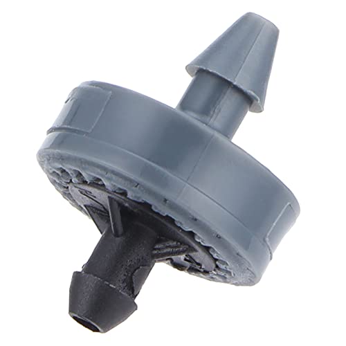 Natudeco 100Pcs Pressure Compensating Drippers 4L Garden Irrigation Dripper Maintains Constant Waterflow for Outdoor Garden Lawn