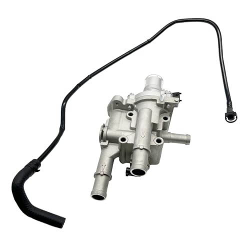 Upgraded Aluminum Engine Coolant Thermostat Housing Assembly with Heater Inlet Pipe Replaces for 2011-2016 Chevy Cruze 1.8 2012-2018 Sonic Trax 55577284 25199824 25192905