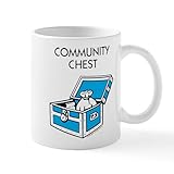 CafePress Monopoly Community Chest 11 oz (325 ml) Ceramic Coffee Mug