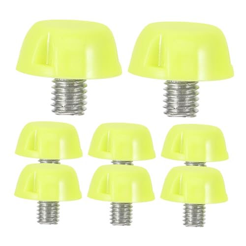KICHOUSE Running Shoes Cleats 8pcs Track Shoes Spikes Replacement Nails for Outdoor Activities Anti-Slip Track Spikes Accessories
