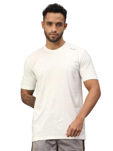 Image of VECTOR X Self Design Men Round Neck T-Shirt 100% Polyerster (Pack of 1)