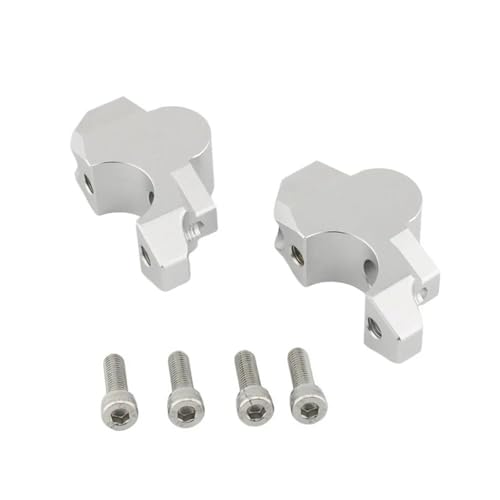 Adaptador extensión manillar moto ADV150 ADV160 ADV350 X-ADV 750 alzador plata 6