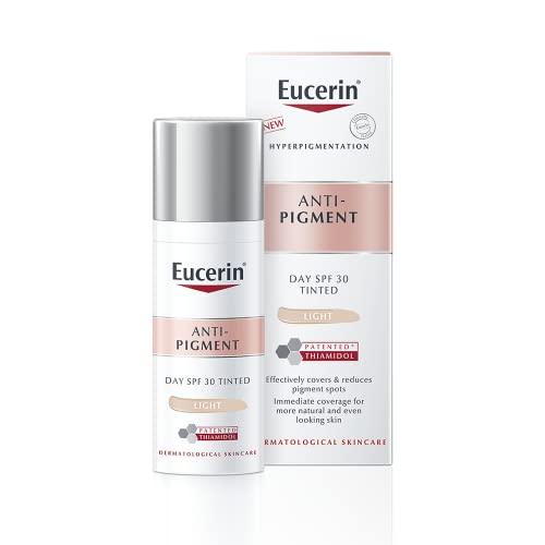 Eucerin Anti-Pigment Day SPF 30 Tinted Light 50ml, Tinted Day Cream with UVA/UVB Protection