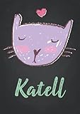 katello centos errata  Katell: Carnet de notes A5  Prénom personnalisé Katell  Cadeau d\'anniversaire pour fille, femme, maman, copine, sœur  Dessin de chat mignon  120 pages lignée, Petit Format A5 (14.8 x 21 cm)
