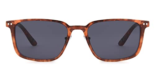 Foster Grant unisex adult Styles for Y.o.u. San Fran Sunglasses Sunglasses, Brown Tort, 54mm US3