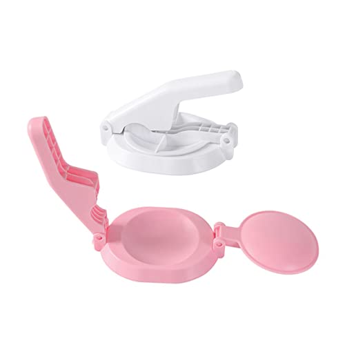 ABOOFAN 2Pcs Dumpling Wrapper Maker Manual Dough Press Mold Kitchen Tool for Homemade Dumplings Random Color for Making Dumpling Skin and Pastry Wraps