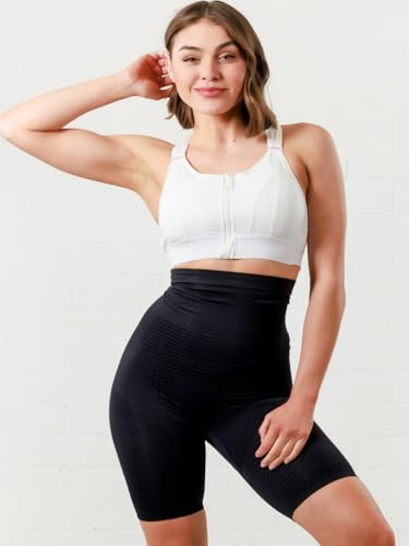 Image of Women Polyester Spandex High Impact Front Zip Sports Bra Fitness Criss Cross Back Crop Tops Tank Gym Yoga Workout, Size: M-5XL