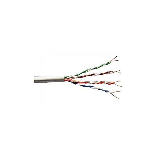 LINK 08351M1 Cavo Solido UTP per Reti, Non Schermato, Categoria 5E (Cca), Halogen Free Matassa, 1000 m
