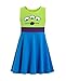 Alien Costume for Toddler Alien Costume for Girls Princess Dress Party Cosplay Gift (Multicoloured, 6-7T)