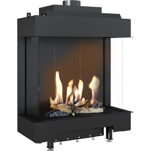 KRATKI Chimenea de gas LEO 76 62 izquierda